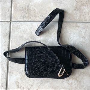 Black Waist Belt Bag